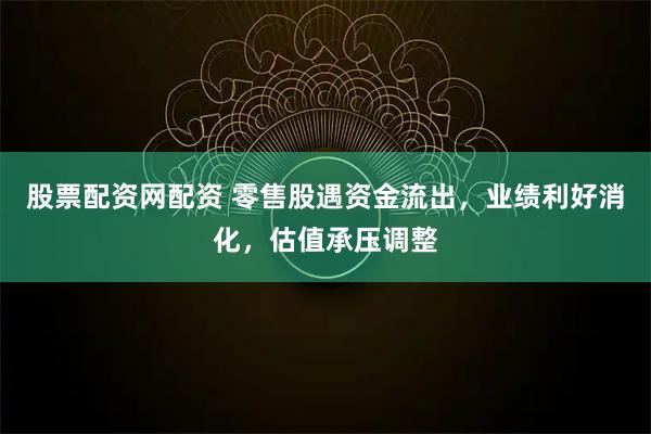 股票配资网配资 零售股遇资金流出，业绩利好消化，估值承压调整